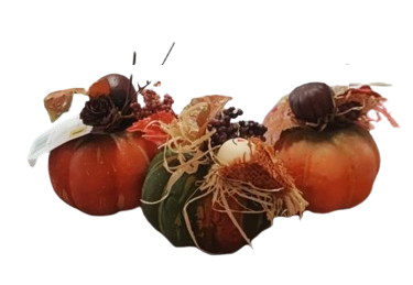 Decorative Pumpkin Ornament