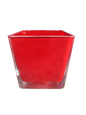 Cube Glass Pots