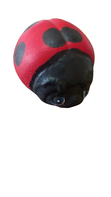 Ladybug Cement Ornament Various
