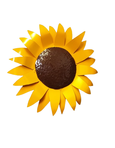 Metal Sunflower Large