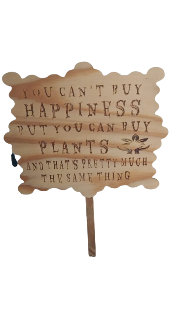 Wooden Garden Signs