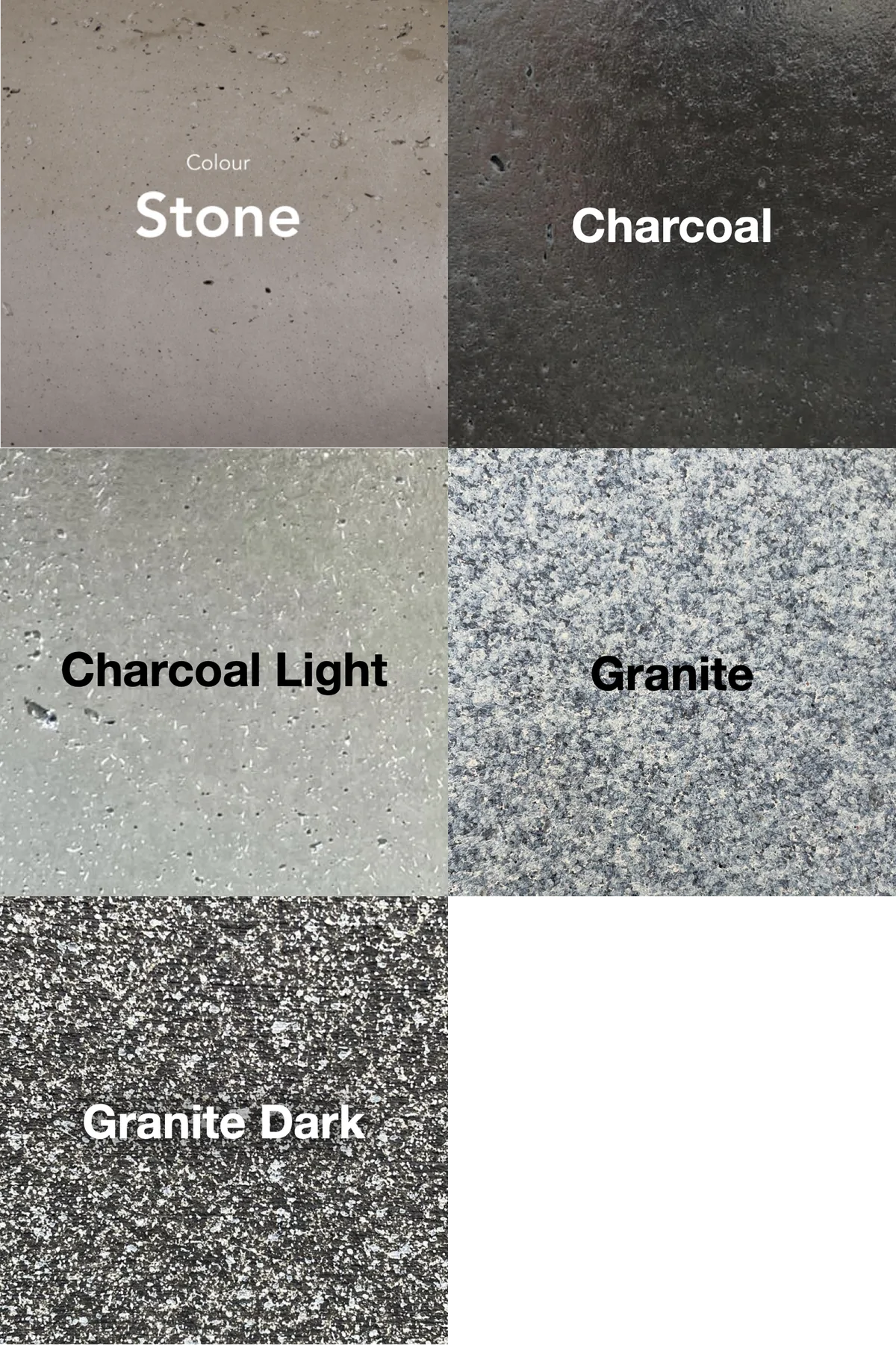 Concrete Furniture Mix Set - On Order