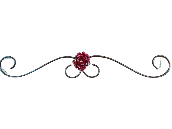 Metal Rose Curl