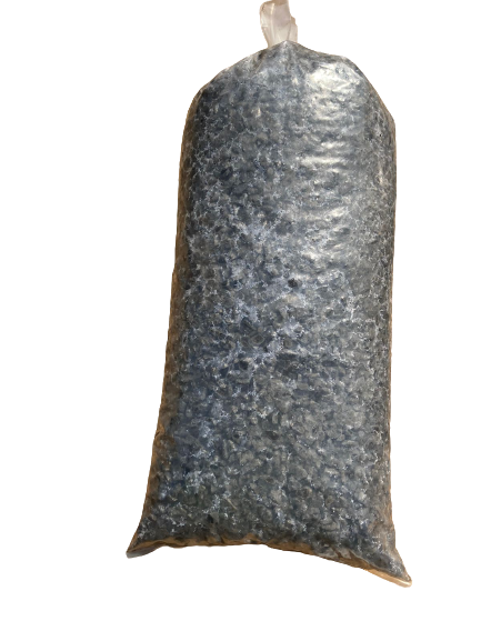 Black crush Stone Bags