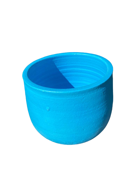 Ceramic Coloured Pots Various Colours (FCC)