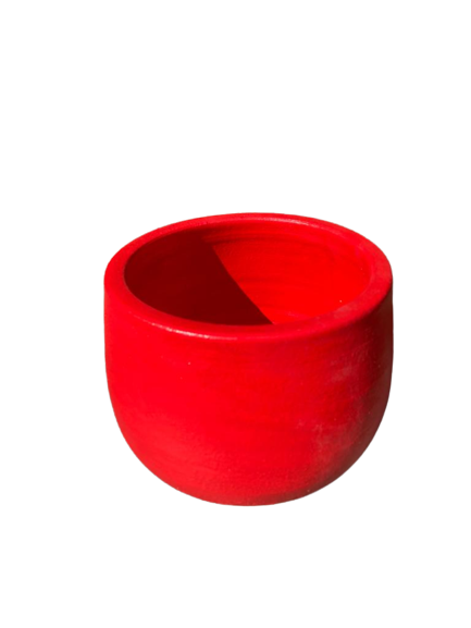 Ceramic Coloured Pots Various Colours (FCC)
