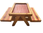 Large Wooden Picnic Table Feeder