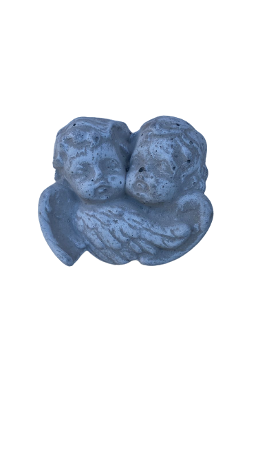 Cement Double Angel Ornament(S15)