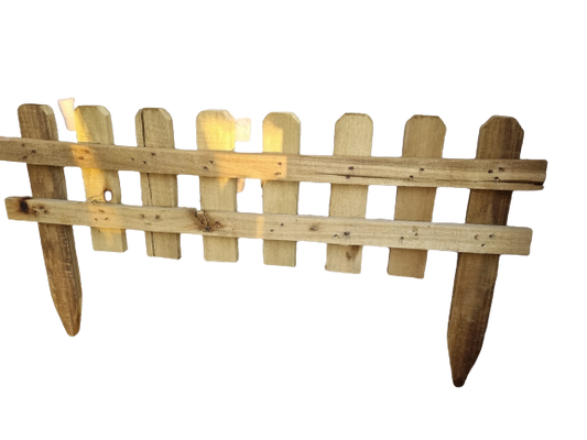 Small Wooden Picket fencing 300mm x 1000mm
