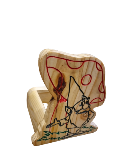 Wooden Gnome Potholder