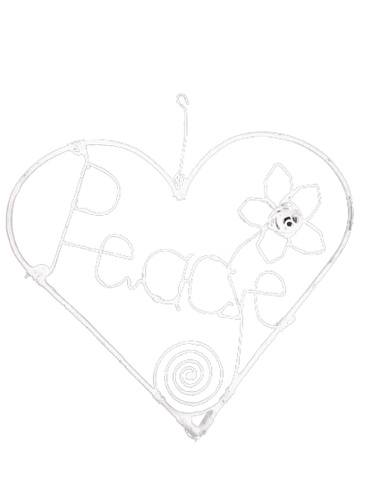 Decor Metal Heart - Medium