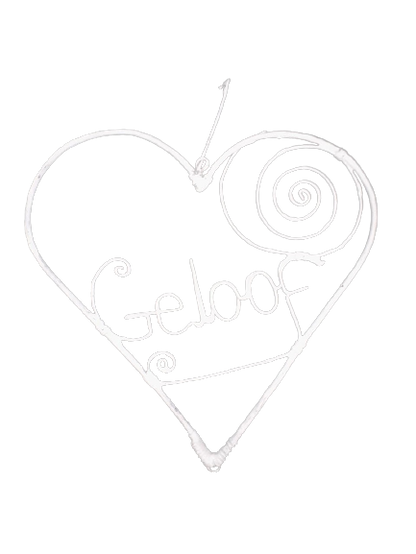 Decor Metal Heart - Medium