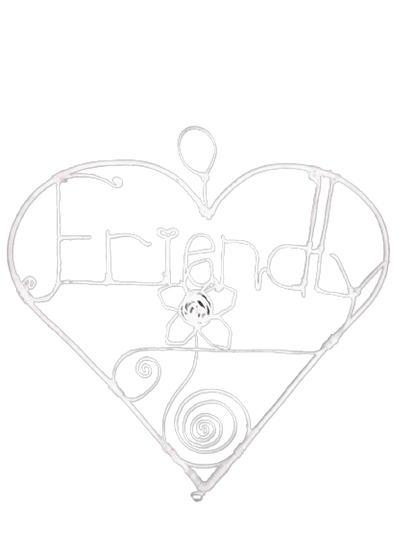 Decor Metal Heart - Medium