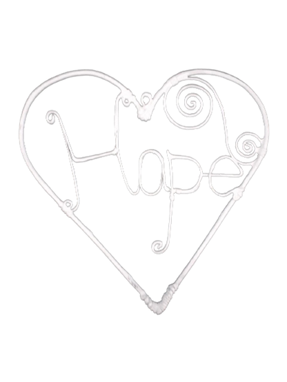 Decor Metal Heart - Medium