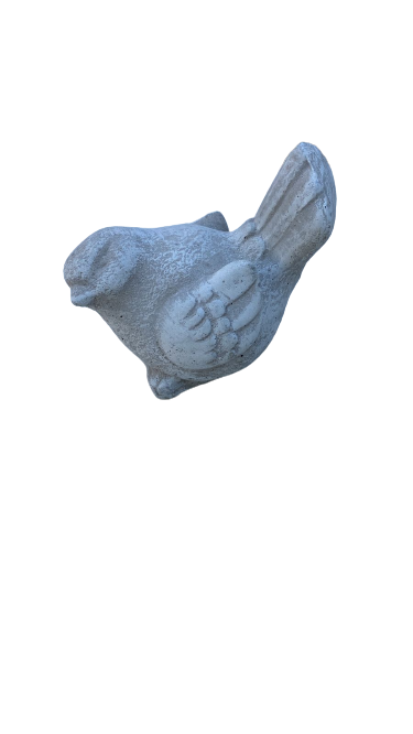 Medium Cement Bird Ornament(C13)