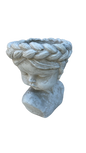 Cement Mila Head Planter Ornament
