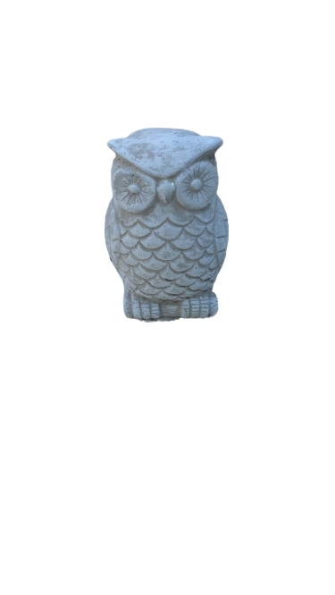 Cement Owl Ornament(C16)