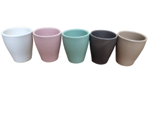 Pastel Pot Assorted - 6.5cm