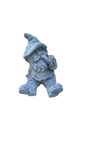 Sitting Cement Gnome Ornament(C18)