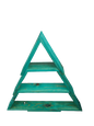 Christmas tree shape shelves
